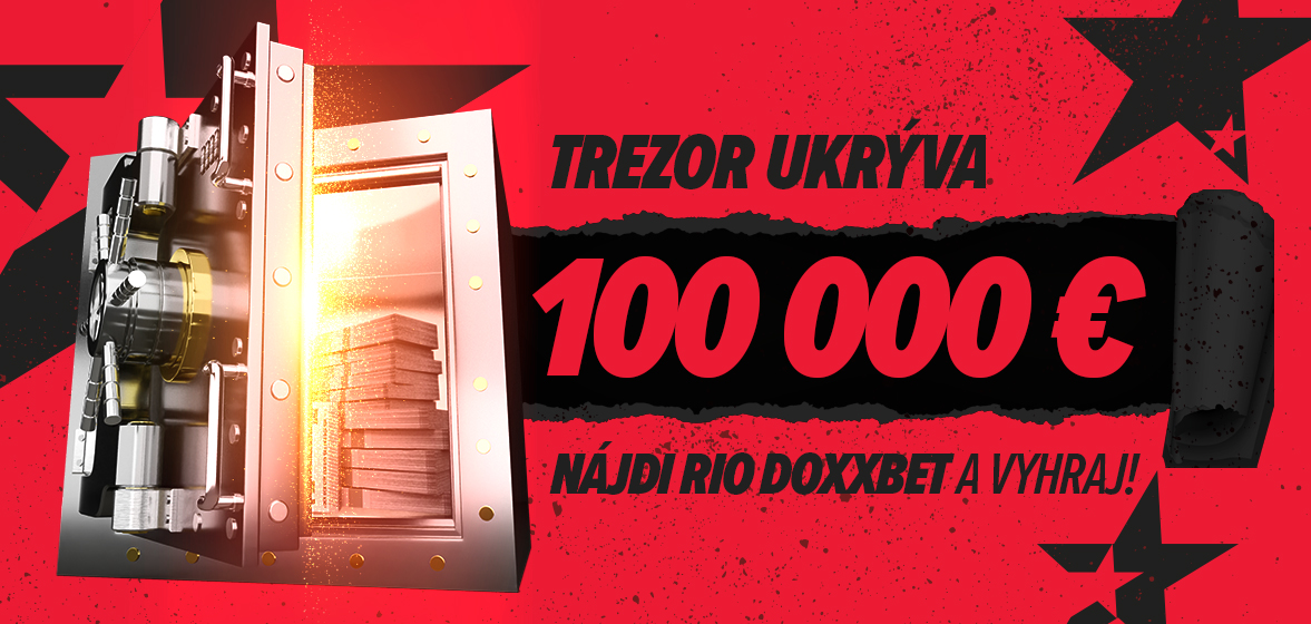 RIO DOXXbet - Otvor trezor a vyhraj 100 000 €